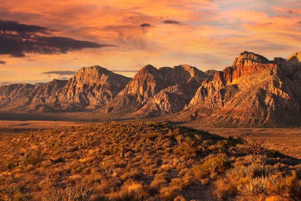 Red Rock Canyon - popular driving destination from Las Vegas