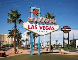 Vegas Sign - popular driving destination from Las Vegas